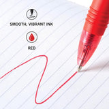 Pen: Zebra Pen Z-Grip Retractable Ballpoint Pen, Medium Point, Red Ink, 18-Pack: 22318 - Ourkids - OKO