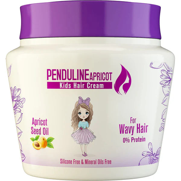 Penduline Apricot Oil Kids Hair Cream For Wavy Hair 150ml - Ourkids - Penduline