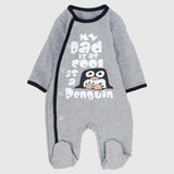 Penguin Long-Sleeved Baby Footie - Ourkids - Al Sayad