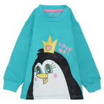 Penguin Queen Long-Sleeved Fleeced Pajama - Ourkids - JOKY