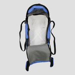 Petit Bebe Premium Carry Cot - Blue/Black - Ourkids - Petit Bebe