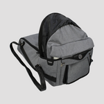 Petit Bebe Premium Carry Cot - Grey/Black - Ourkids - Petit Bebe