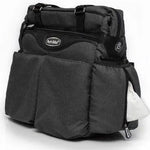 Petit Bebe Premium Diaper Bag - Black - Ourkids - Petit Bebe