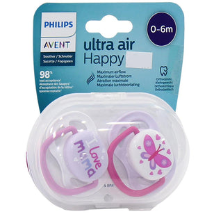 Philips Avent Ultra Air Pacifier (0-6m) - Ourkids - Philips Avent