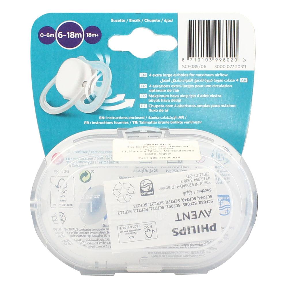 Philips Avent Ultra Air Pacifier (6-18 m) - Ourkids - Philips Avent