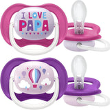 Philips Avent Ultra Air Pacifier (6-18m) - 2 Pcs - Ourkids - Philips Avent