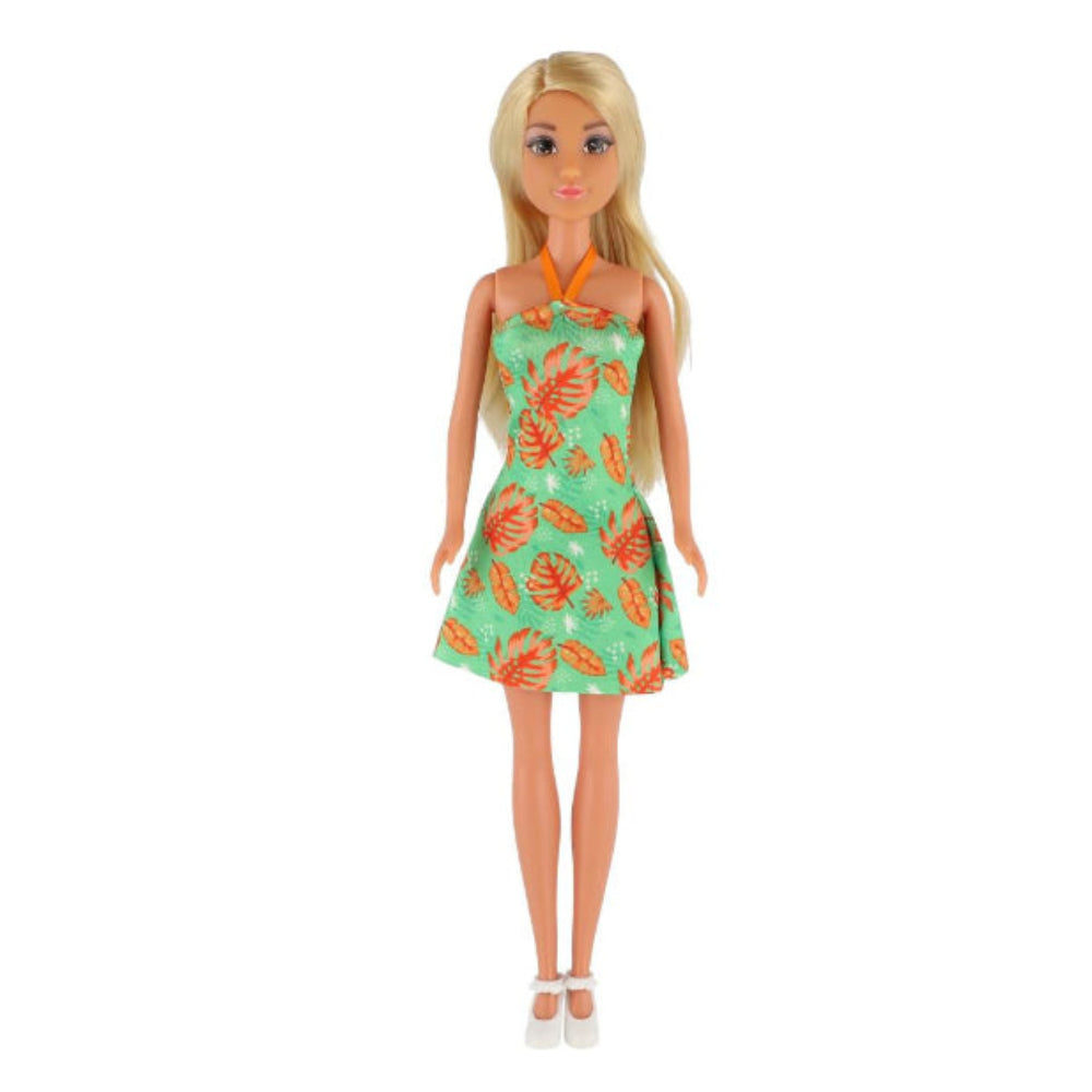 Cufan Anlily Fashion Doll – Green Printed Dress Collection