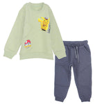 Pikachu Long-Sleeved Fleeced Pajama - Ourkids - Dream