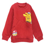 Pikachu Long-Sleeved Fleeced Pajama - Ourkids - Dream