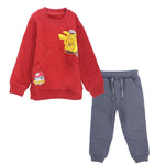 Pikachu Long-Sleeved Fleeced Pajama - Ourkids - Dream