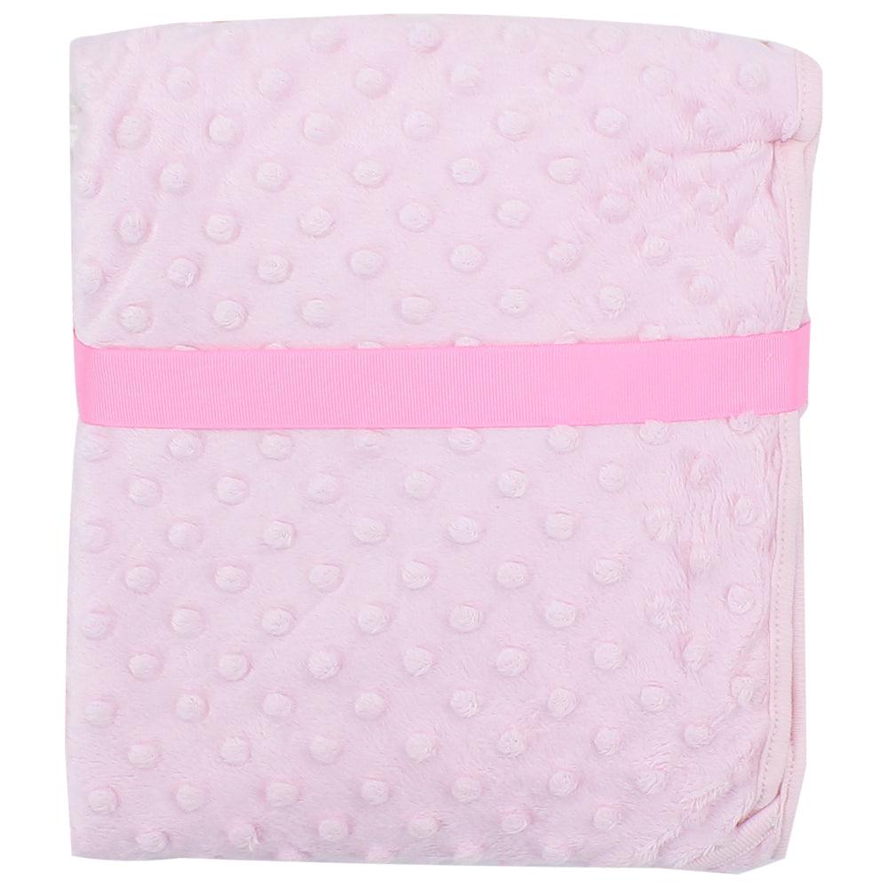 Pink Baby Blanket - Ourkids - Bubble Boom