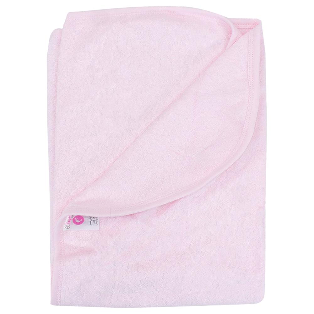Pink Baby Hooded Towel (Baby Elephant) - Ourkids - Al Sayad