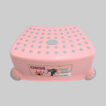 Pink Circus Step Stool With Anti-Slip Function - Ourkids - OKO