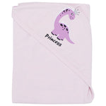 Pink Dino Baby Blanket - Ourkids - Al Sayad