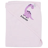 Pink Dino Baby Blanket - Ourkids - Al Sayad