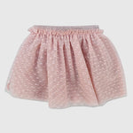 Pink Dotted Ruffled Skirt - Ourkids - Playmore