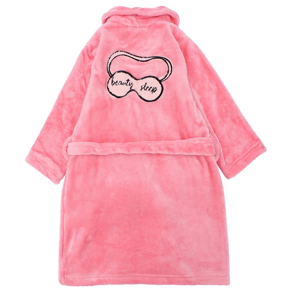 Pink Fleeced Robe - Ourkids - Ourkids