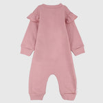 Pink Flowers Long-Sleeved Footless Onesie - Ourkids - Berceau