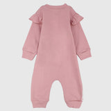 Pink Flowers Long-Sleeved Footless Onesie - Ourkids - Berceau