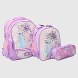 Pink Girly 16 Inches School Set - Ourkids - Glossy Bird