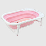 Pink Happy Baby Foldable Bathtub (Giraffe) - Ourkids - Happy Baby