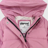 Pink Long-Sleeved Waterproof Hooded Jacket - Ourkids - Playmore