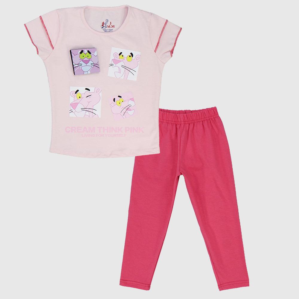 Pink Panther Sleeveless Pajama - Ourkids - JOKY