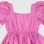 Pink Ruffled Dress - Ourkids - Pompelo