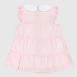 Pink Ruffled Sleeveless Dress - Ourkids - Pompelo