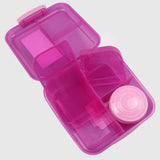 PINK SISTEMA 1.25L BENTO CUBE WITH YOGURT POT FOOD STORAGE - Ourkids - Sistema