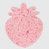 Pink Strawberry Shower Sponge - Ourkids - OKO