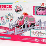 Pink track rescue set - Ourkids - OKO