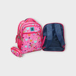 Pinkish 20 Inches School Set - Ourkids - Golden Bag