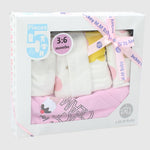 Pinkish 5-Piece Baby Layette Set - Ourkids - JOKY