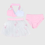 Pinkish Bikini With Skirt - Ourkids - Mini Me