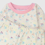 Pinkish Flowery Long-Sleeved Pajama - Ourkids - Al Sayad