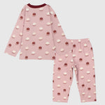 Pinkish Long-Sleeved Pajama - Ourkids - Al Sayad