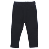 Plain Black Fleeced Leggings - Ourkids - Ourkids