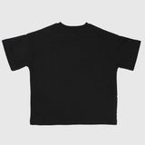 Plain Black Short-Sleeved T-Shirt - Ourkids - Ourkids