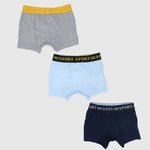 Plain Boxer Shorts (Pack Of 3) - Ourkids - Papillion