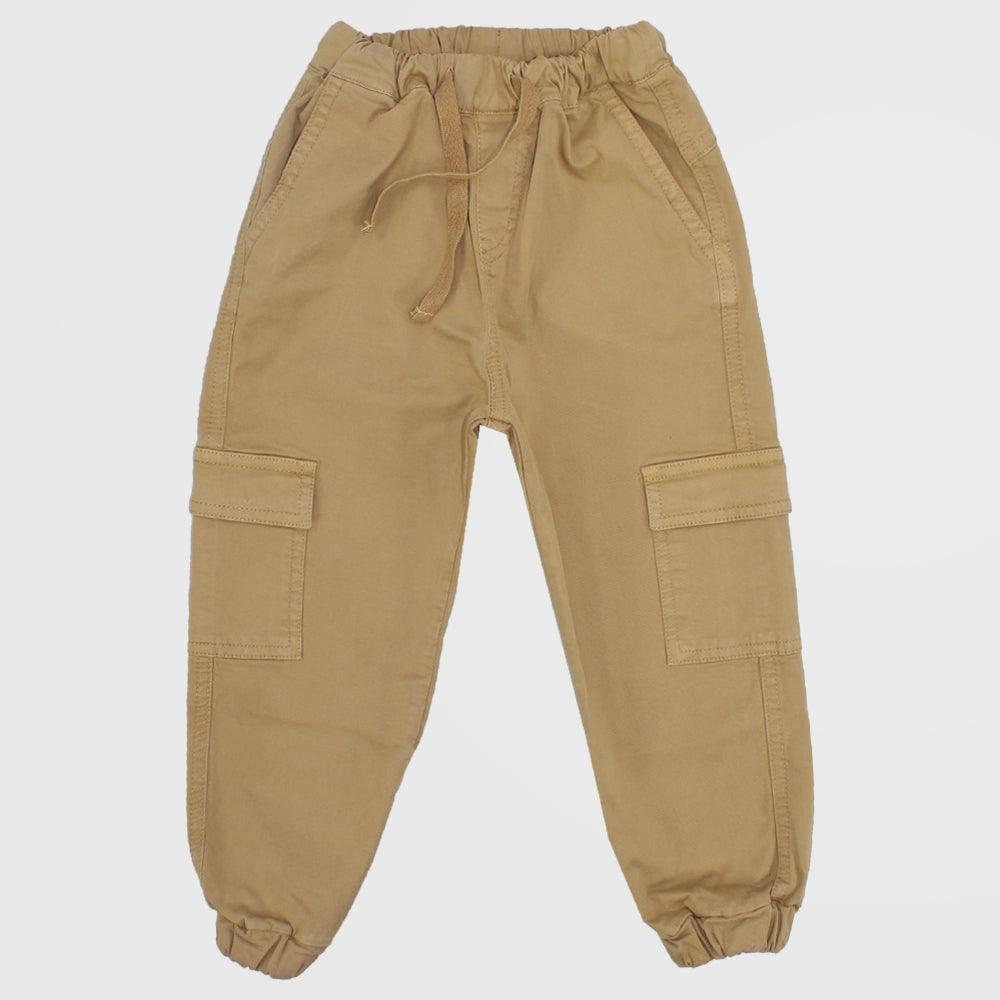 Plain Cargo Pants - Ourkids - Pompelo