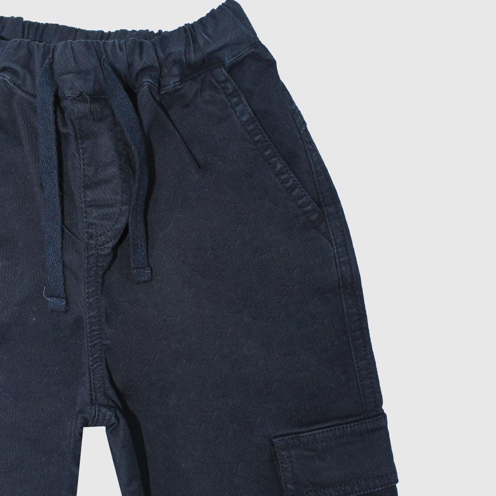 Plain Cargo Pants - Ourkids - Pompelo