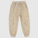 Plain Cargo Pants - Ourkids - Pompelo