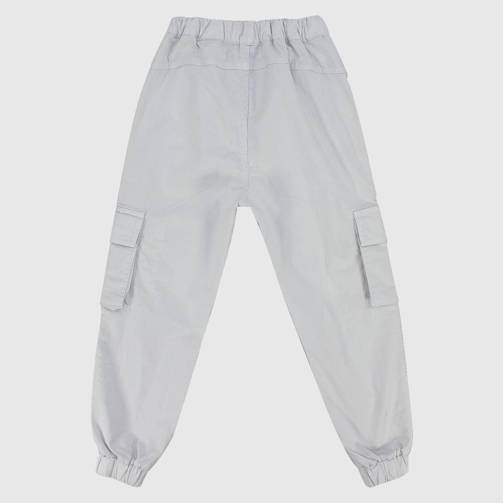 Plain Cargo Pants - Ourkids - Pompelo