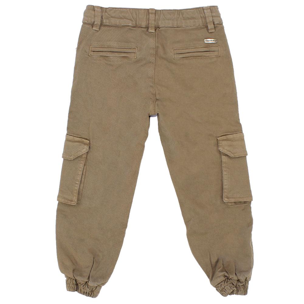 Plain Cargo Pants - Ourkids - Quokka