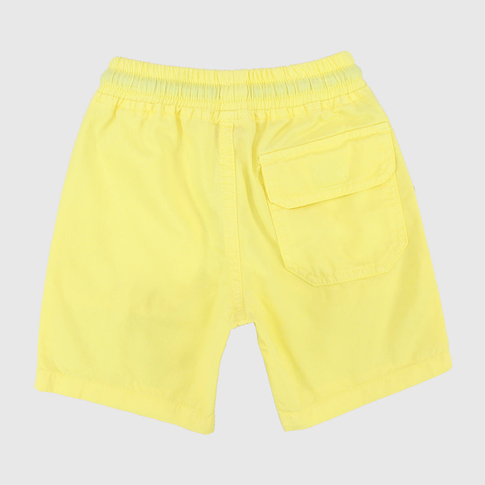 Plain Comfy Gabardine Shorts - Ourkids - Quokka