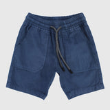 Plain Comfy Gabardine Shorts - Ourkids - Quokka