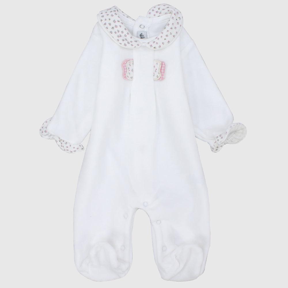 Plain Fleeced Baby Footie - Ourkids - Bumber