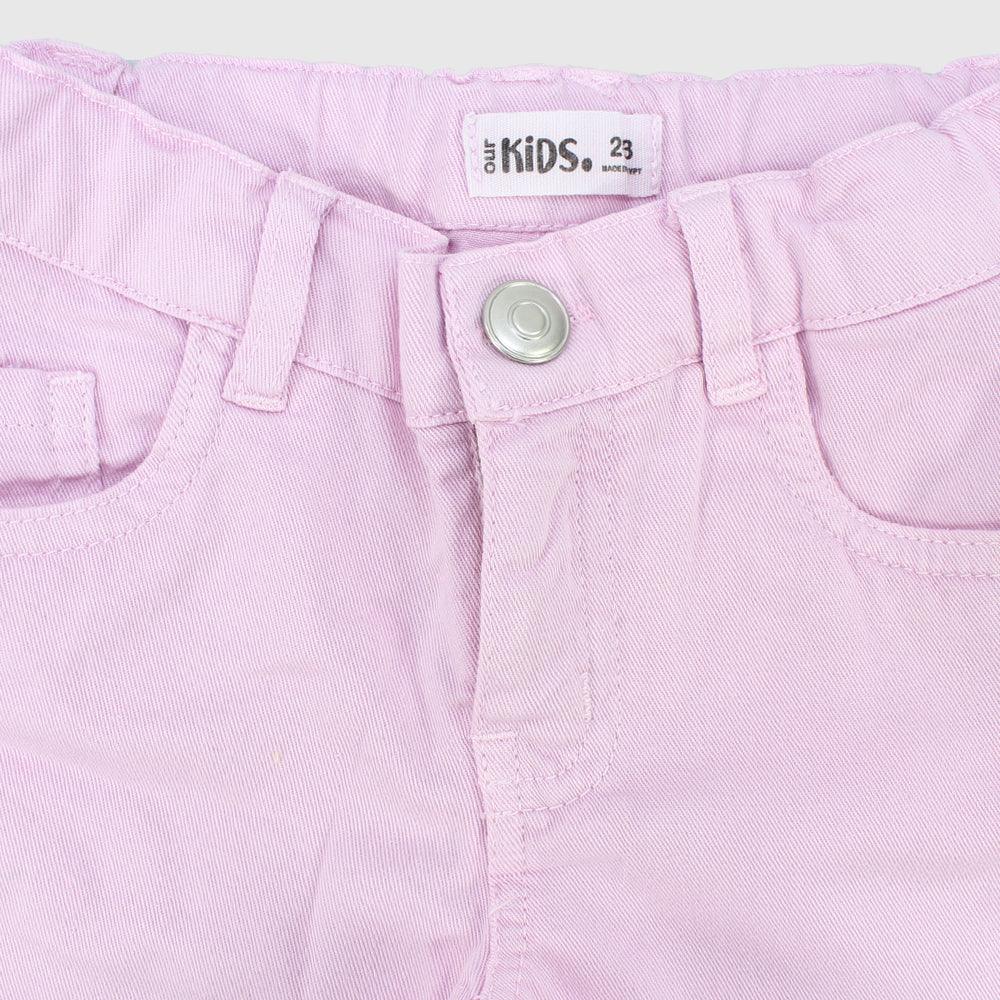 Plain Gabardine Shorts - Ourkids - Ourkids