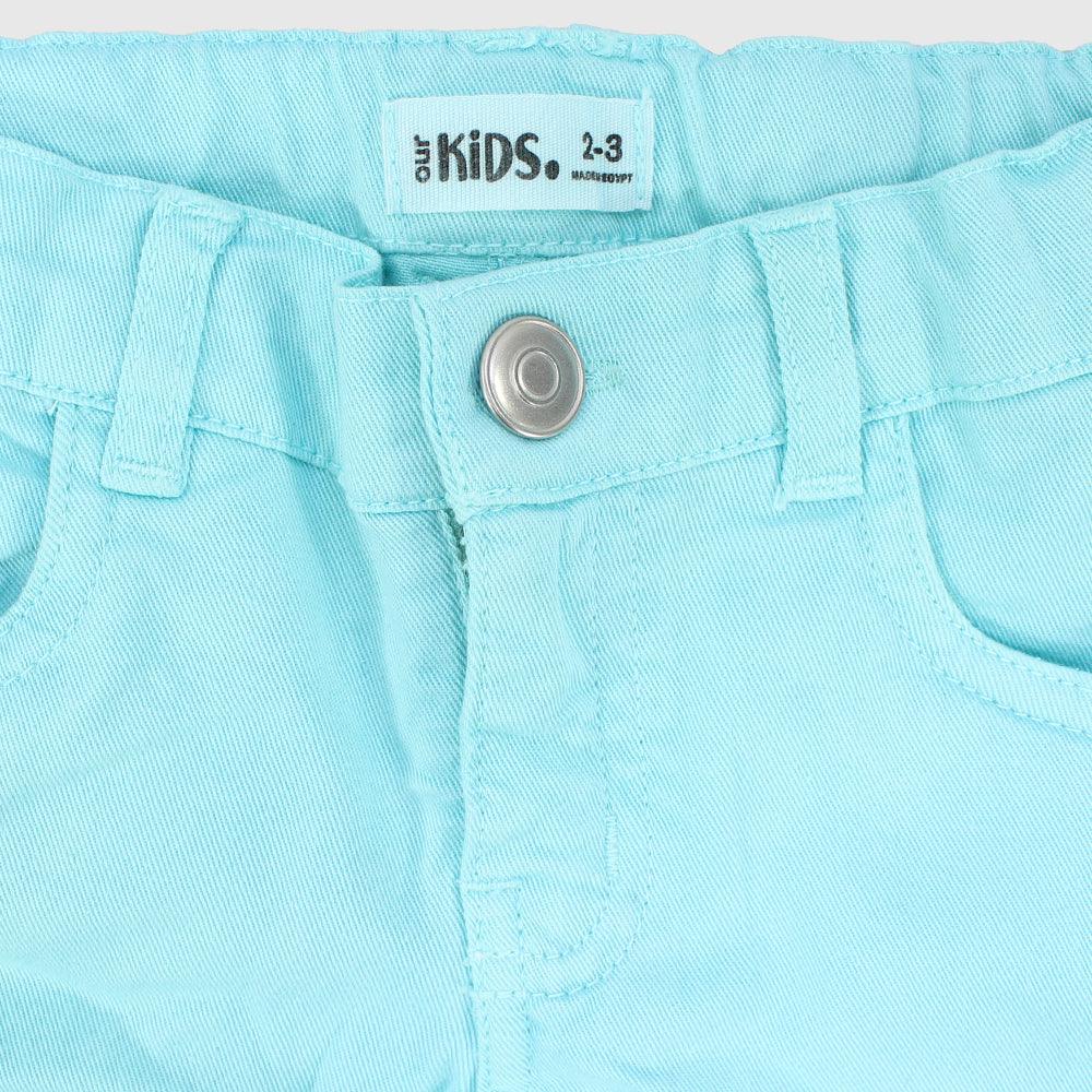 Plain Gabardine Shorts - Ourkids - Ourkids